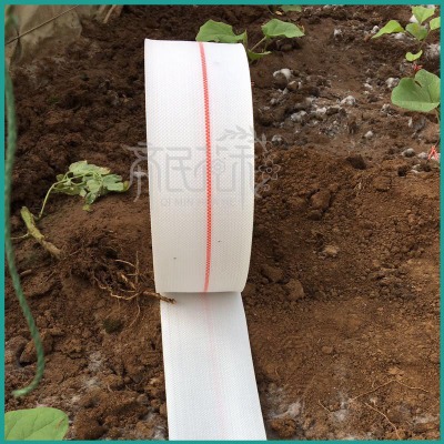 苏州水带厂家直销白色2.5寸水带pe水管带农用喷灌滴灌带